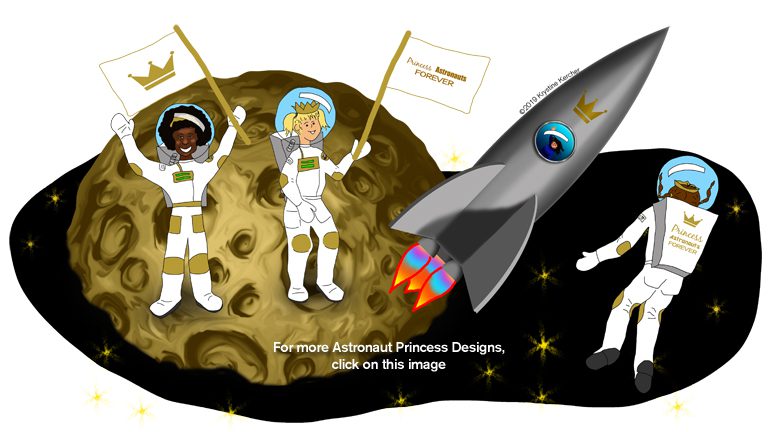 More astronaut princess designs - click here