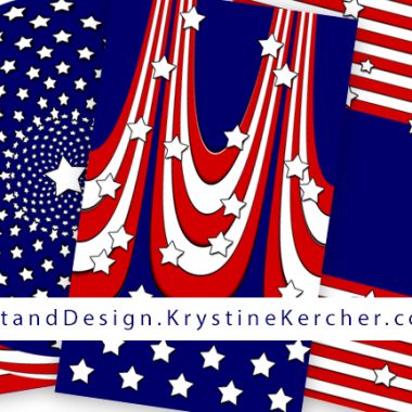 I also found some patriotic artwork that I'd created. Click through to shop my patriotic designs on Zazzle.