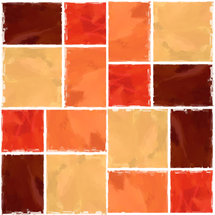 Fall Color Blocks Fall Color Blocks : Art and Design by Krystine Kercher