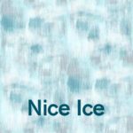 Nice Ice Coordinates - abstract fabric designs