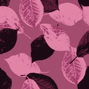 plum leaves - magenta