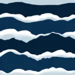 Smoky Mountains - navy blue