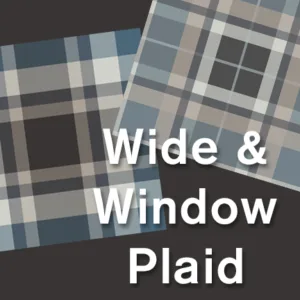 This way for more Plaid Geometric Fabric