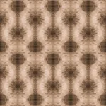 Abstract dark medallions: Espresso