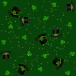 Leprechaun Hats - Holly Green